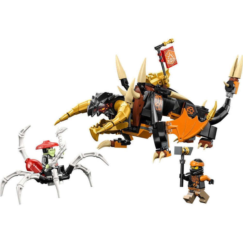Lego-LEGO Ninjago Cole’s Earth Dragon EVO-71782-Legacy Toys