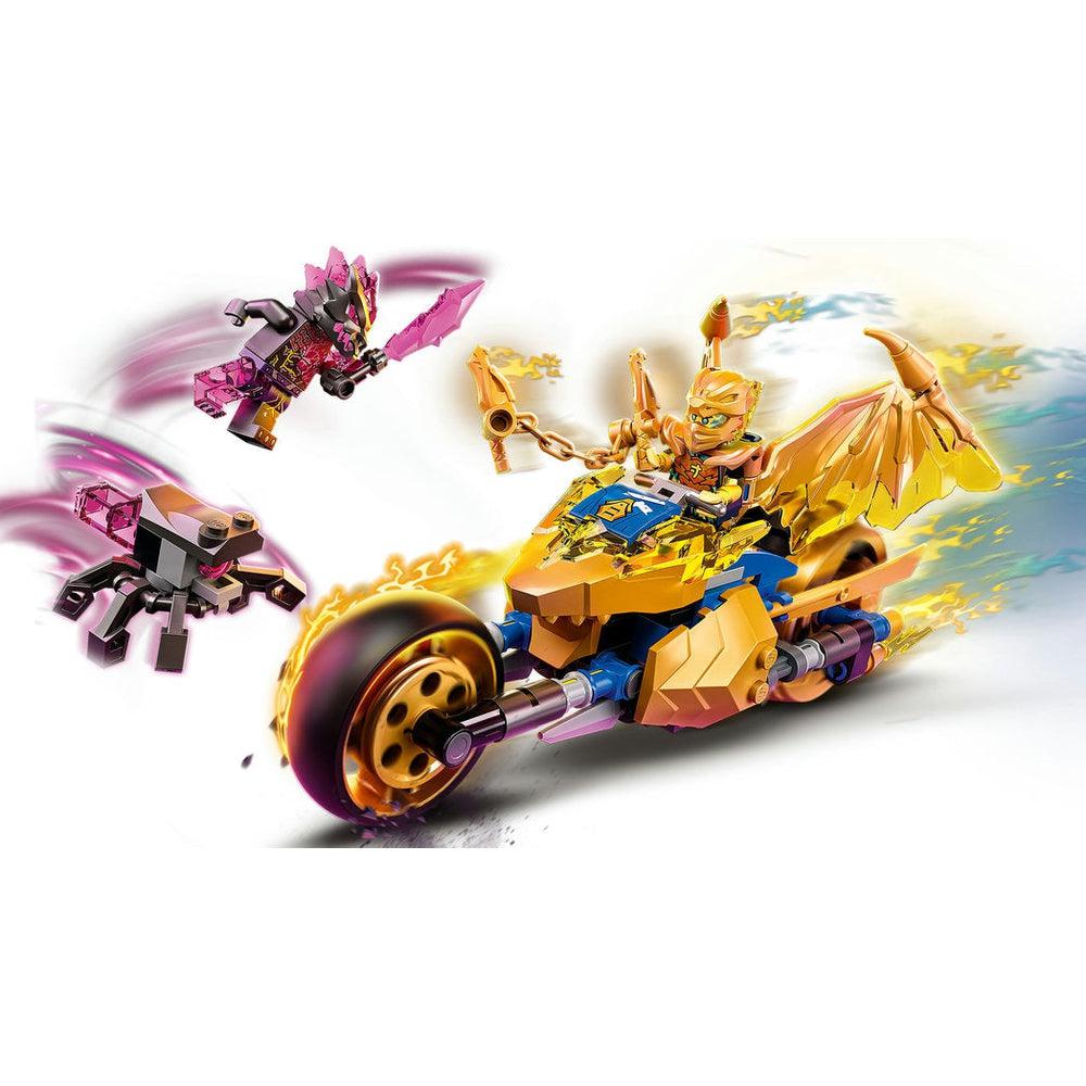 Lego-LEGO Ninjago Jay's Golden Dragon Motorbike-71768-Legacy Toys