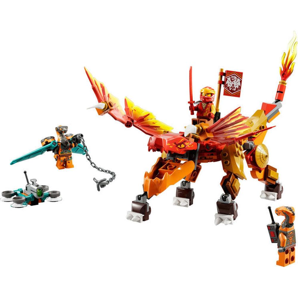 Lego-LEGO Ninjago Kai's Fire Dragon EVO-71762-Legacy Toys