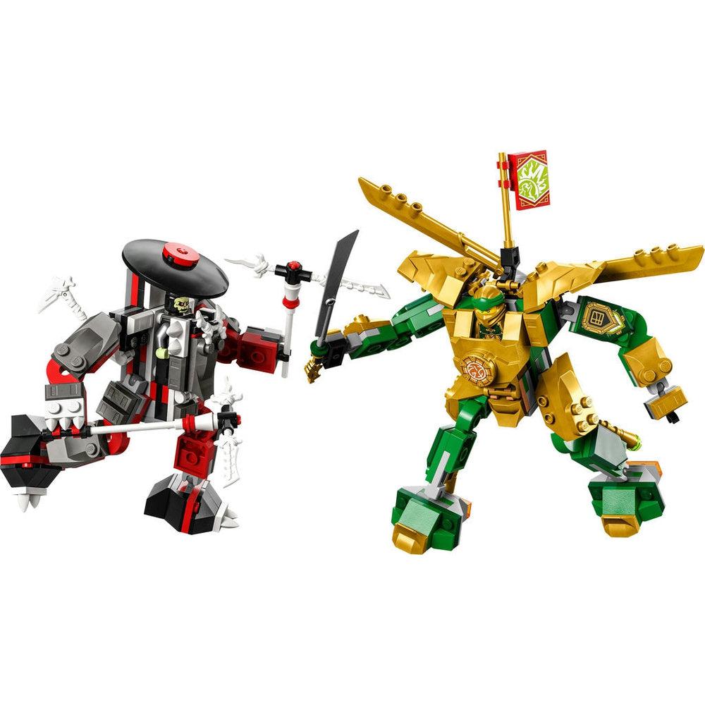 Lego-LEGO Ninjago Lloyd’s Mech Battle EVO-71781-Legacy Toys