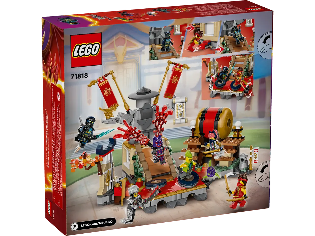 Lego-LEGO Ninjago - Tournament Battle Arena-71818-Legacy Toys