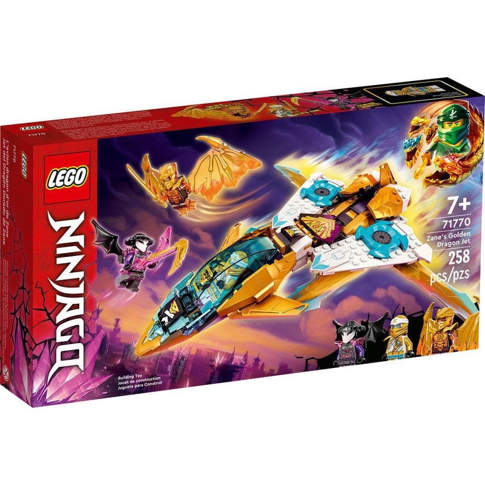 Lego-LEGO Ninjago Zane's Golden Dragon Jet-71770-Legacy Toys
