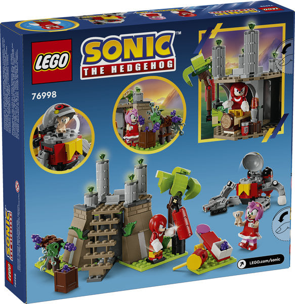 Lego-LEGO Sonic - Knuckles and the Master Emerald Shrine-76998-Legacy Toys