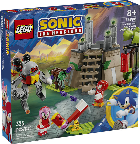 Lego-LEGO Sonic - Knuckles and the Master Emerald Shrine-76998-Legacy Toys