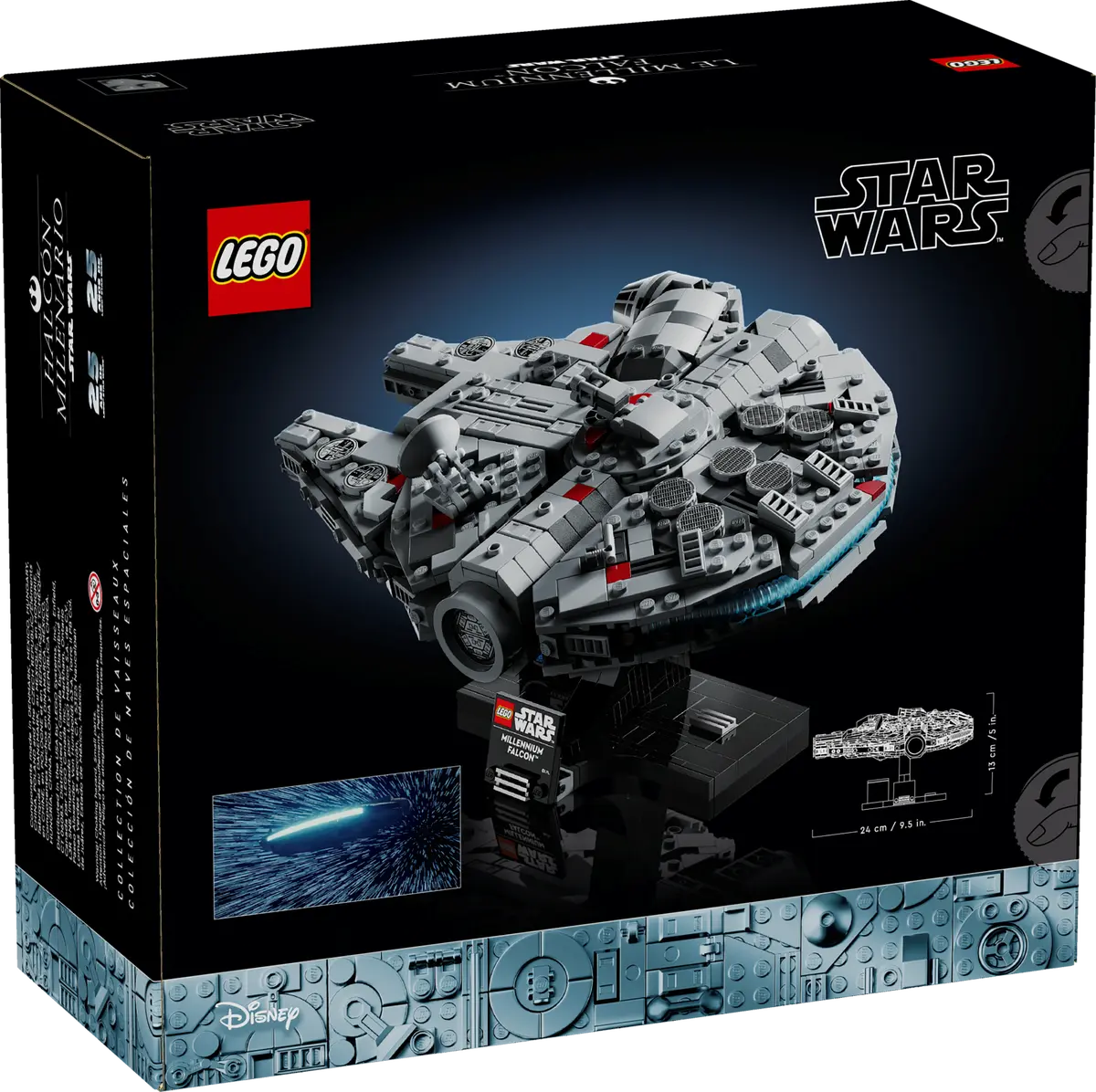 Lego-LEGO Star Wars 25th Anniversary - Millennium Falcon-75375-Legacy Toys