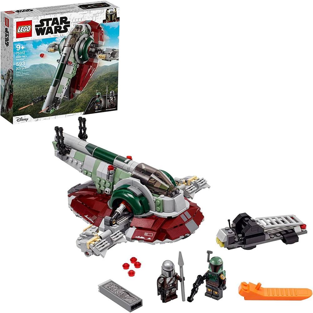 Lego-LEGO Star Wars Boba Fett’s Starship™-75312-Legacy Toys