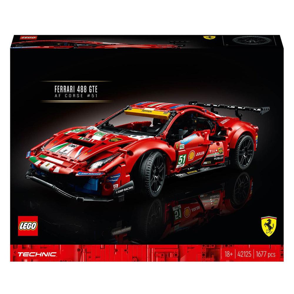 Lego-LEGO Technic Ferrari 488 GTE-42125-Legacy Toys