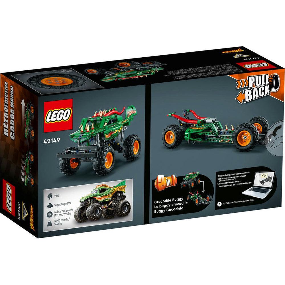 Lego-LEGO Technic Monster Jam Dragon-42149-Legacy Toys