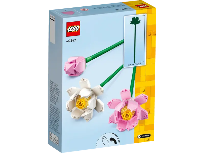 Lego-Lotus Flowers-40647-Legacy Toys
