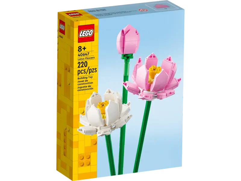 Lego-Lotus Flowers-40647-Legacy Toys