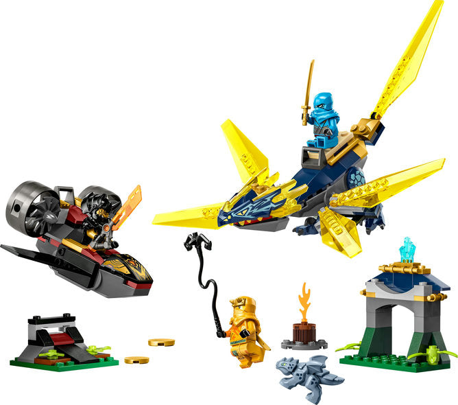 Lego-Nya and Arin's Baby Dragon Battle-71798-Legacy Toys