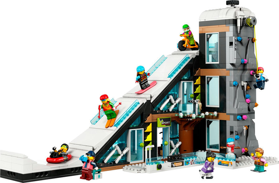 Lego-Ski and Climbing Center-60366-Legacy Toys
