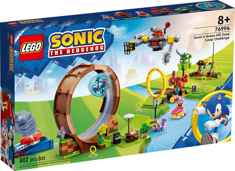 Lego-Sonic's Green Hill Zone Loop Challenge-76994-Legacy Toys