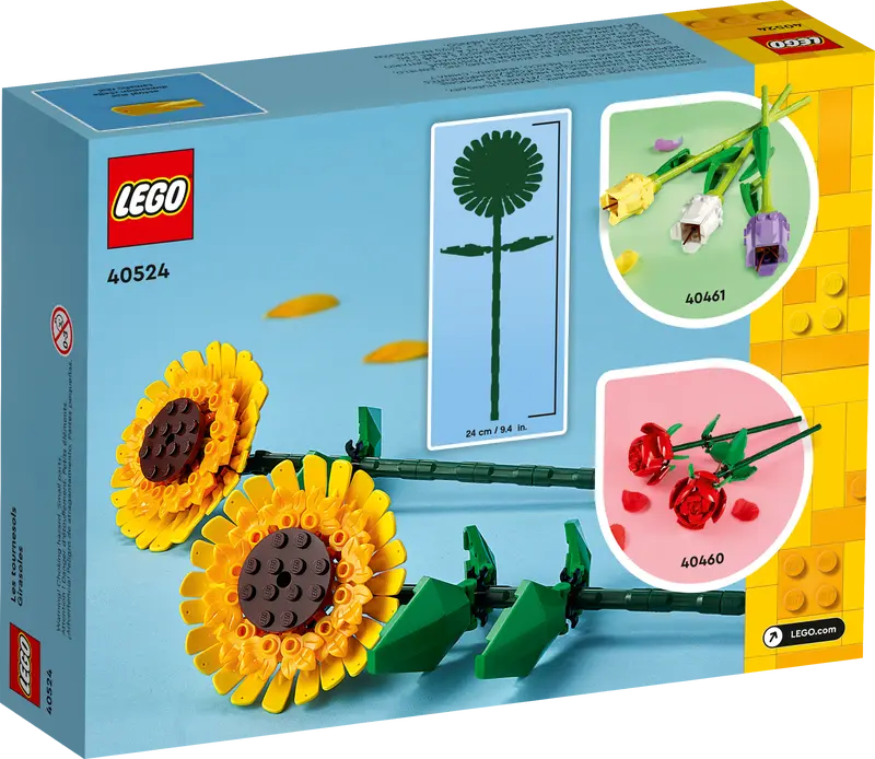 Lego-Sunflowers-40524-Legacy Toys
