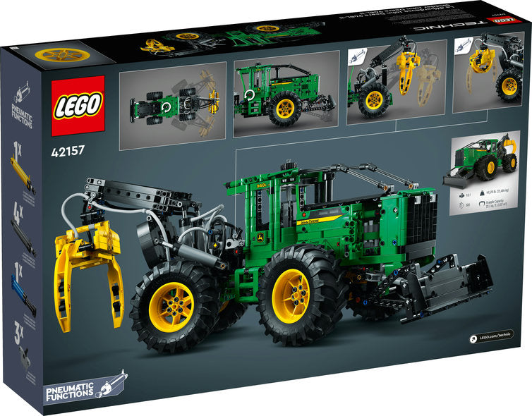Lego-Technic John Deere 948L-II Skidder-42157-Legacy Toys
