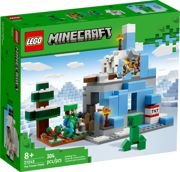 Lego-The Frozen Peaks-21243-Legacy Toys