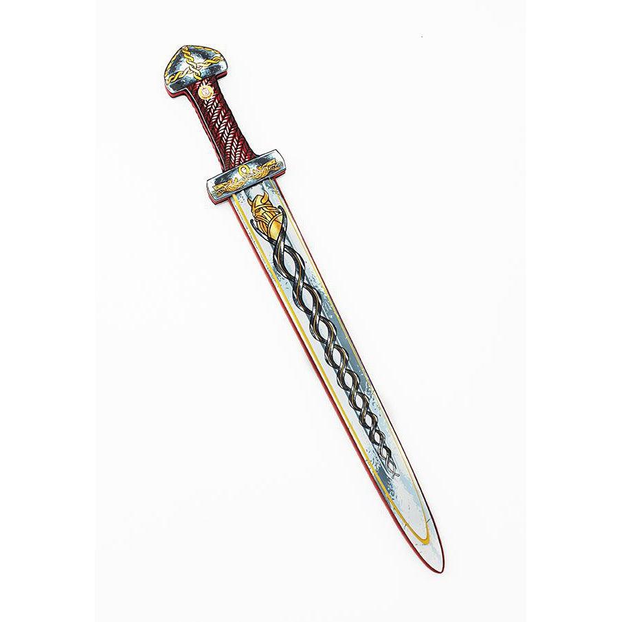 Liontouch-Liontouch Harald Viking Sword, Red-50-Legacy Toys