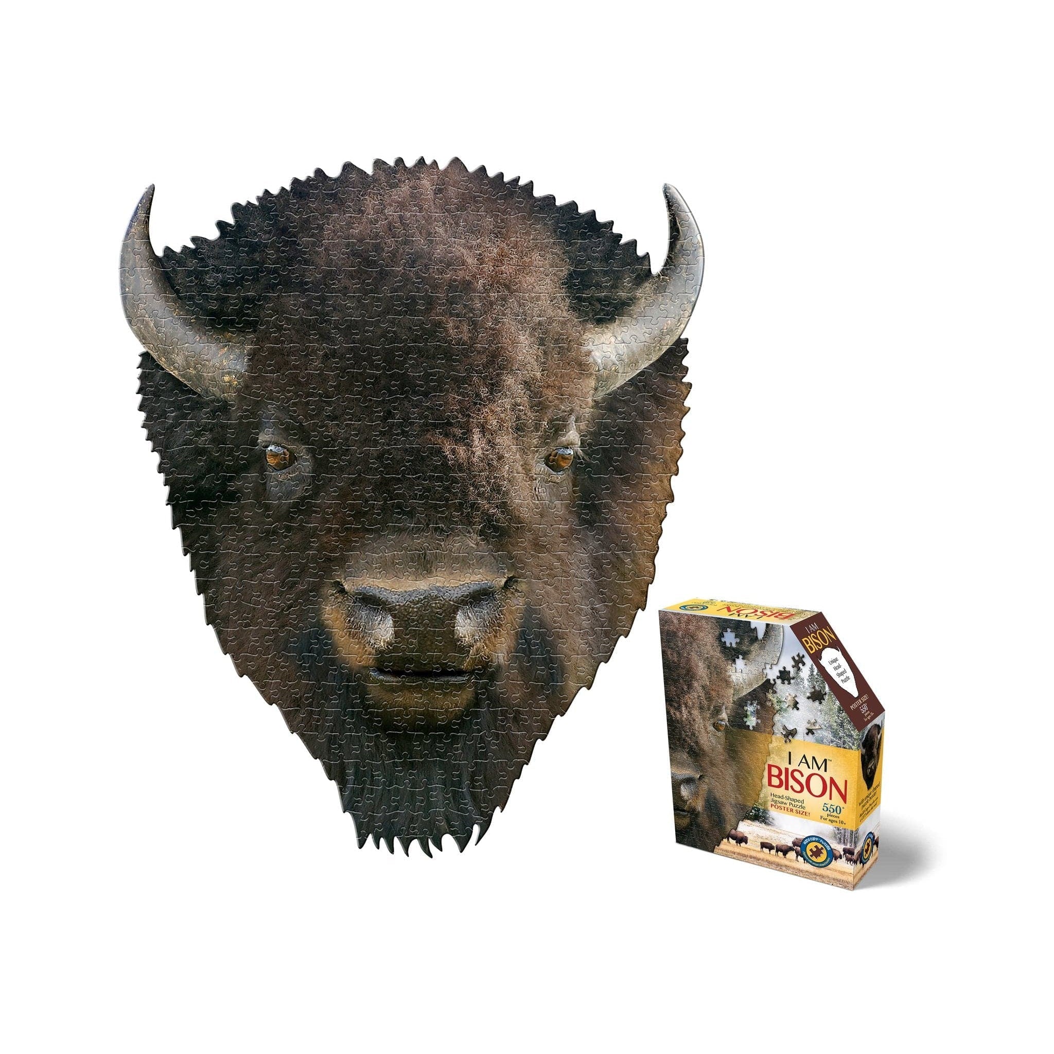 Madd Capp Games-I am Bison - 550 Piece Puzzle-3011-IAMBison-Legacy Toys