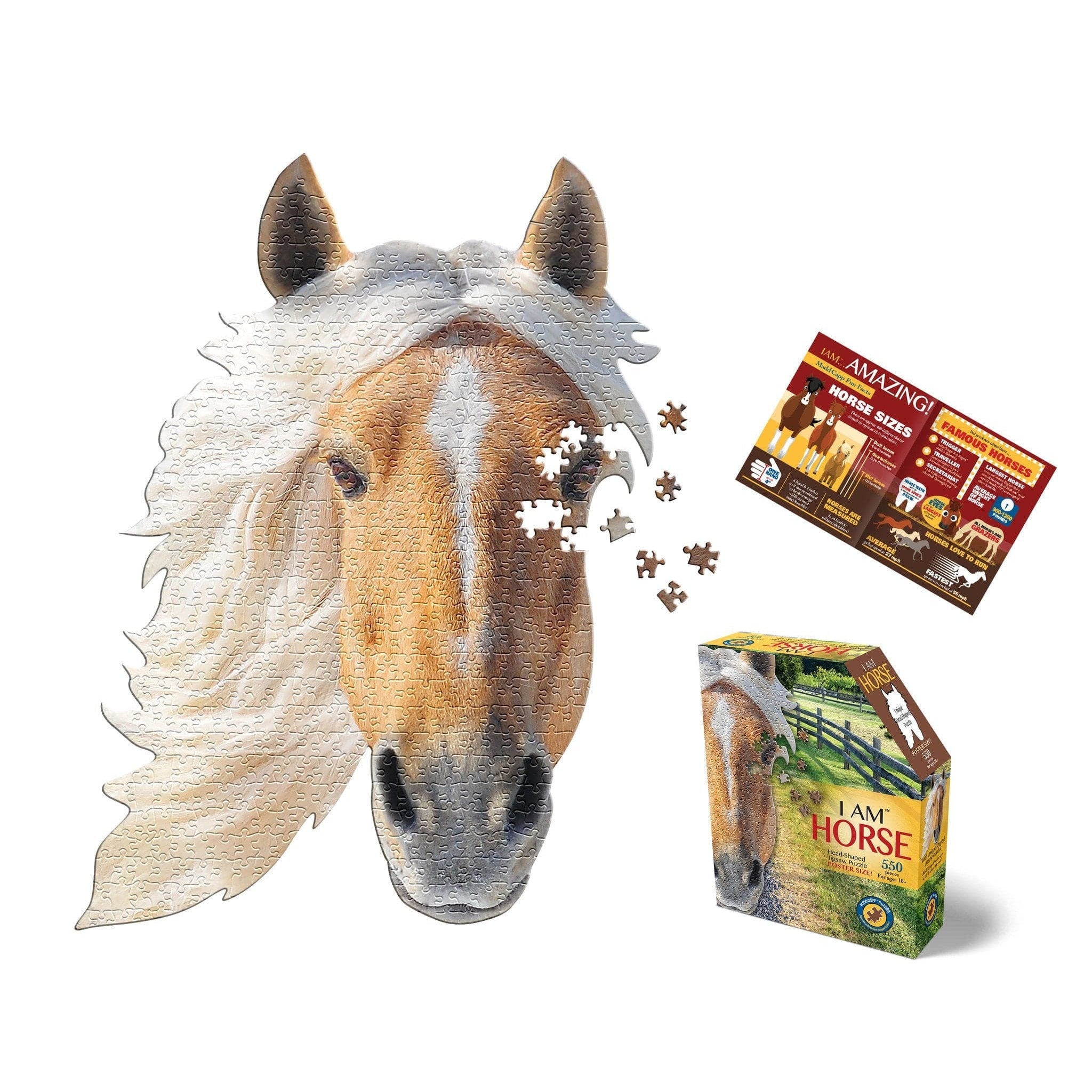 Madd Capp Games-I am Horse - 550 Piece Puzzle-3010-IAMHorse-Legacy Toys
