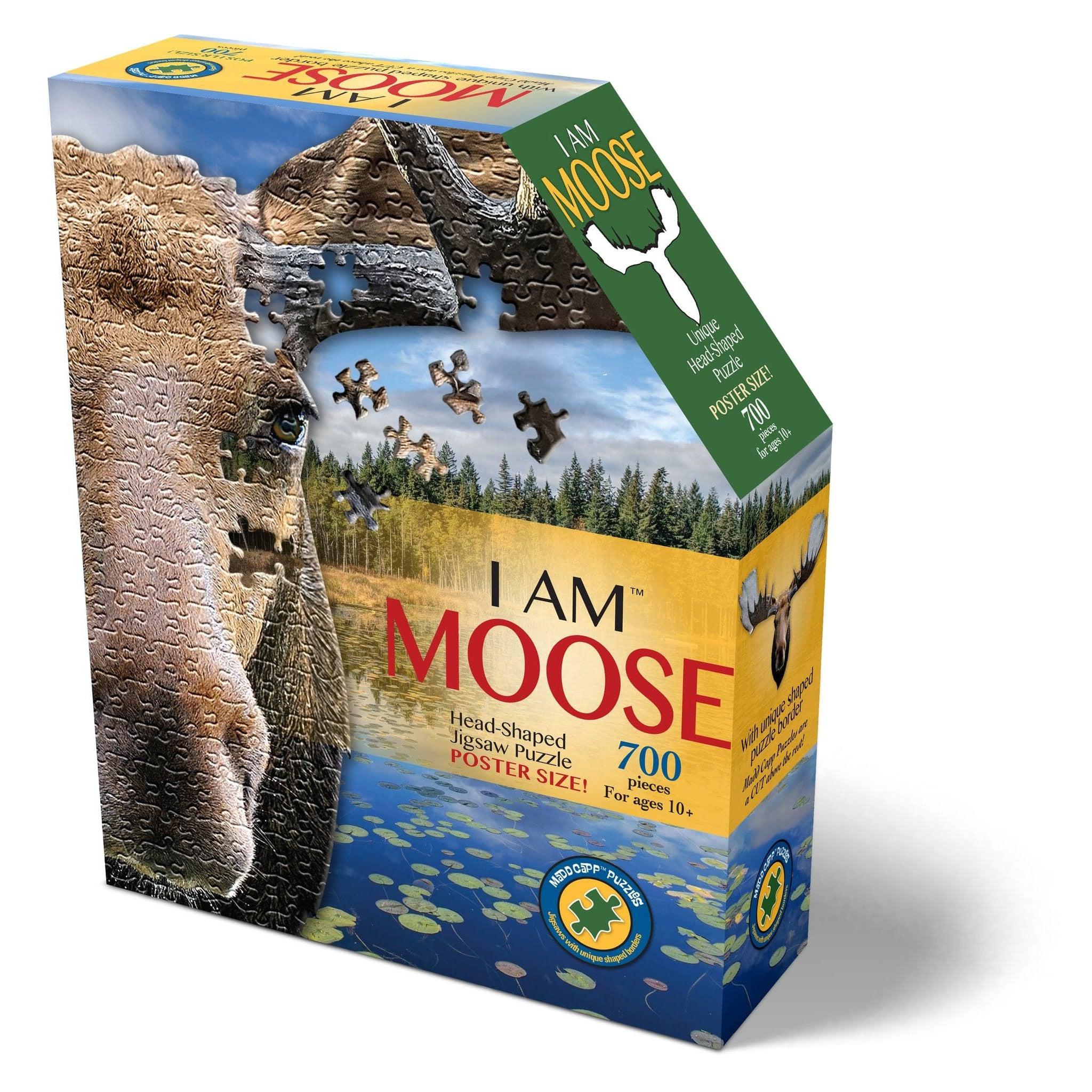 Madd Capp Games-I am Moose - 700 Piece Puzzle-3006-IAMMoose-Legacy Toys