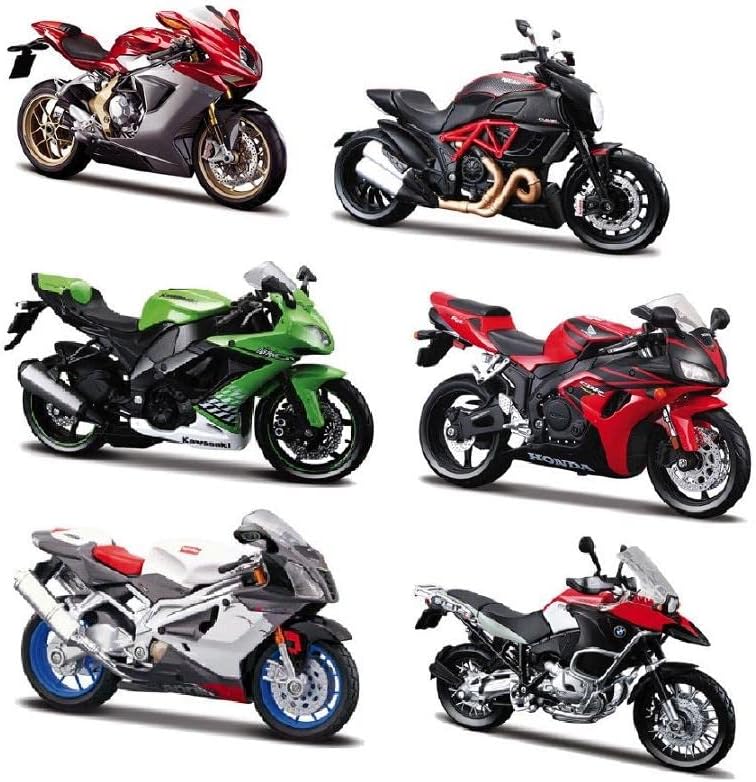 Maisto-1:12 Motorcycles Assorted Styles-31101-Legacy Toys