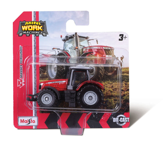 Maisto-1:64 3" Mini Work Machines Tractors Assorted Styles-15530-Legacy Toys