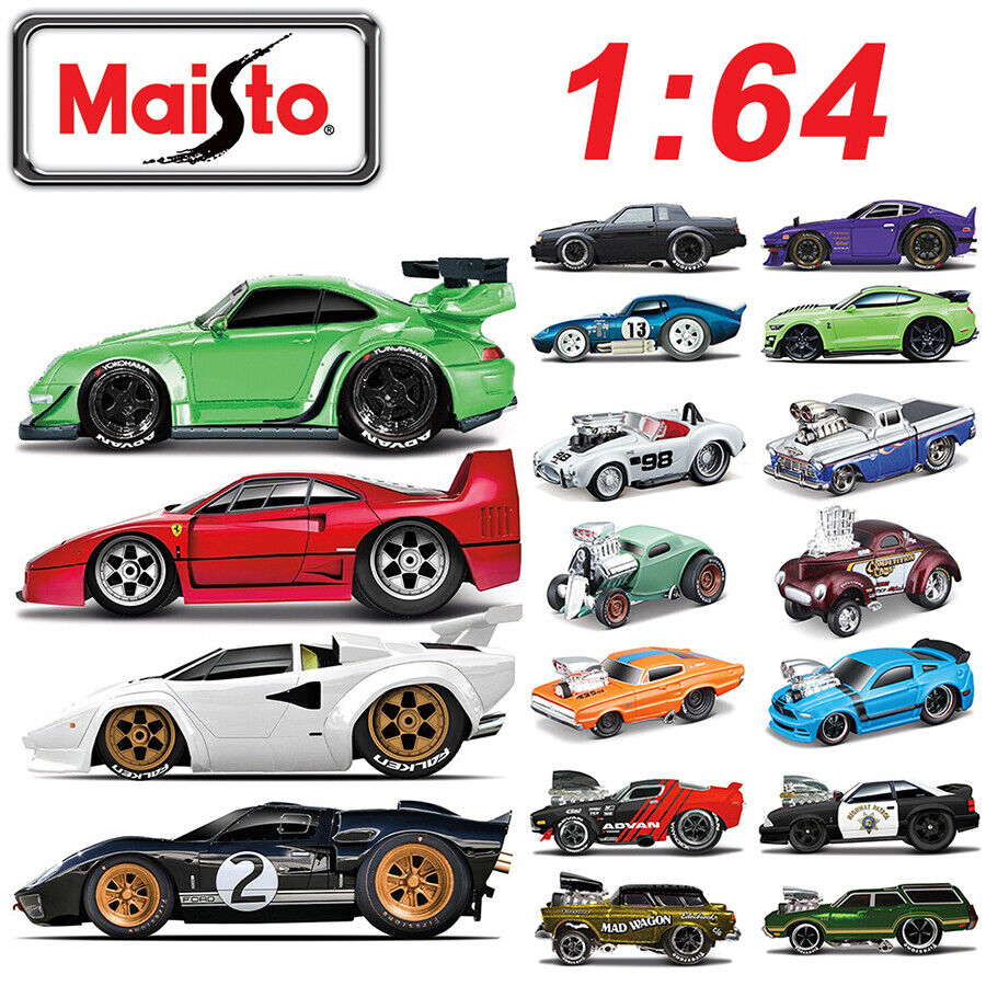 Maisto-1:64 Muscle Machines Assorted Styles-15526-Legacy Toys
