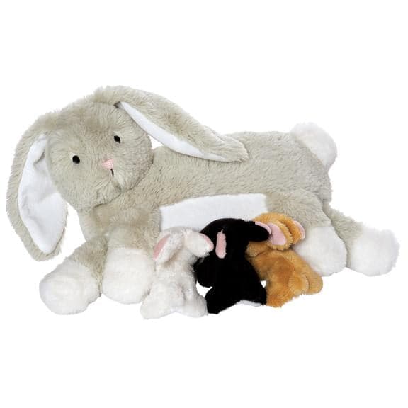 Manhattan Toy-Nursing Nola Rabbit-156740-Legacy Toys