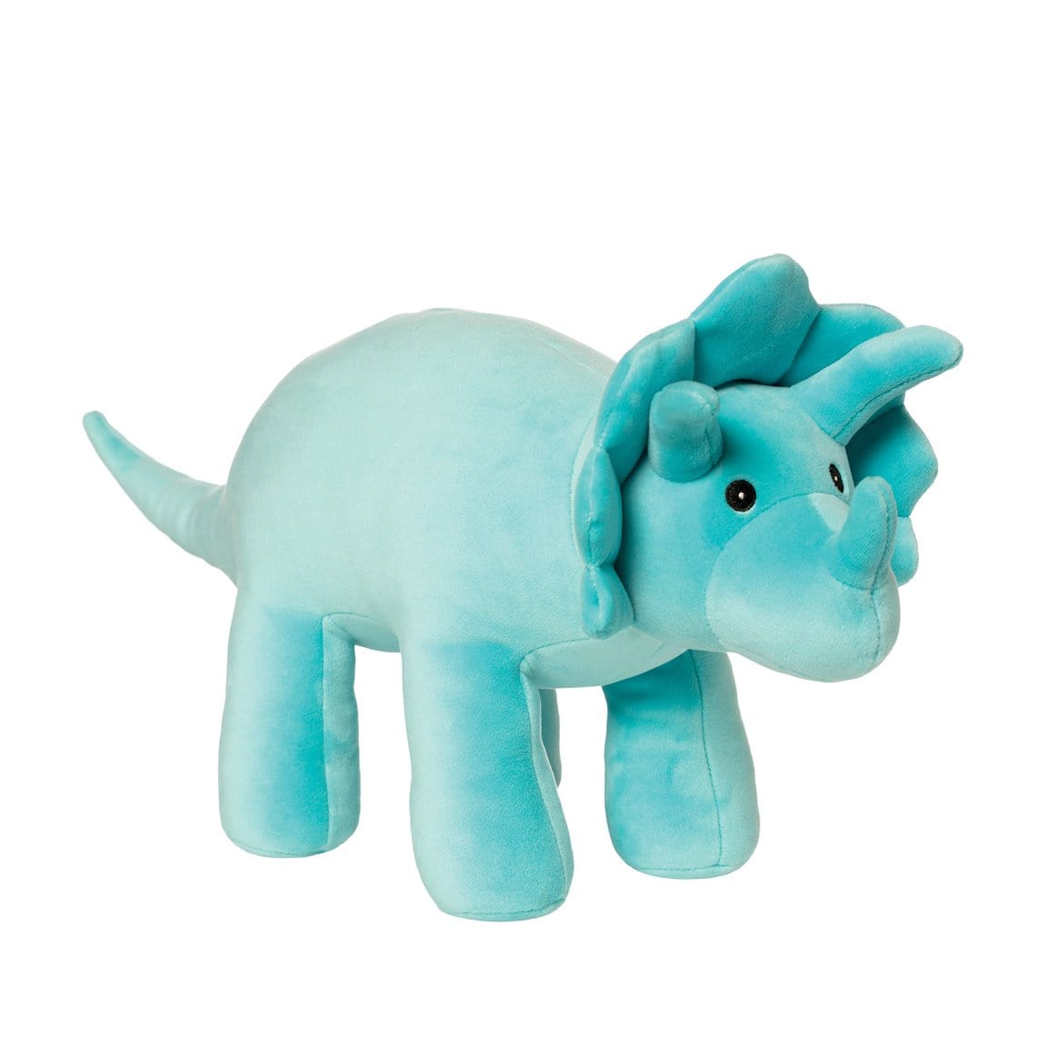 Manhattan Toy-Velveteen Dino Spike Triceratops-159490-Legacy Toys