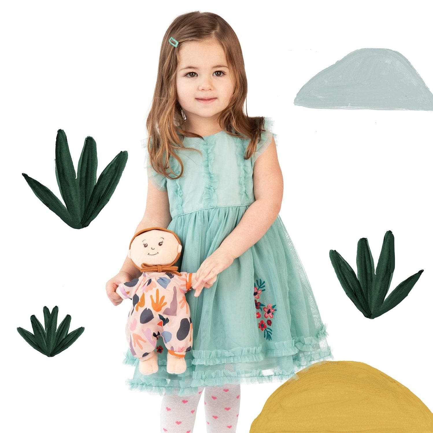Manhattan Toy-Wee Baby Stella Botanical Garden Outfit-157250-Legacy Toys