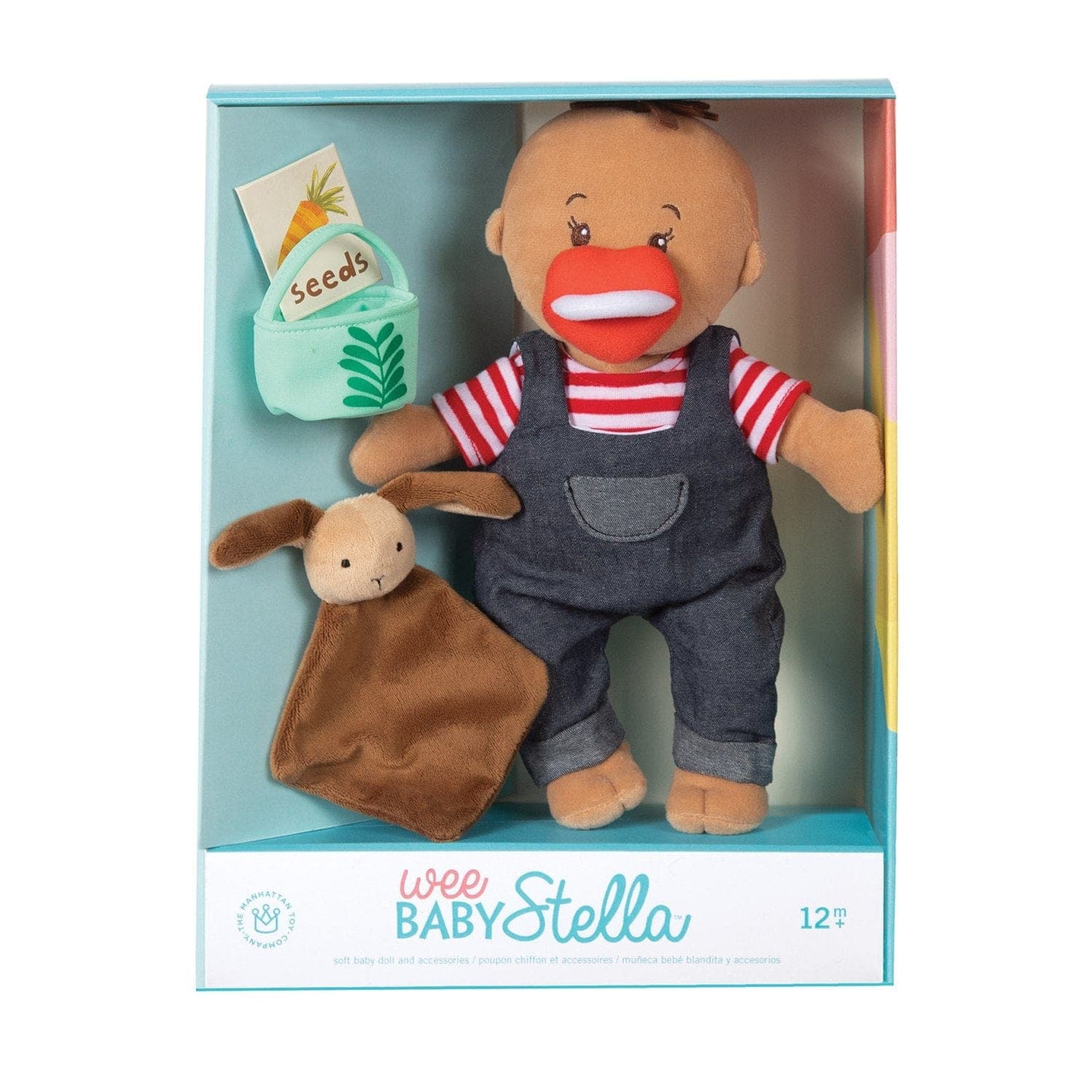 Manhattan Toy-Wee Baby Stella Doll - Farmer Set-156280-Legacy Toys
