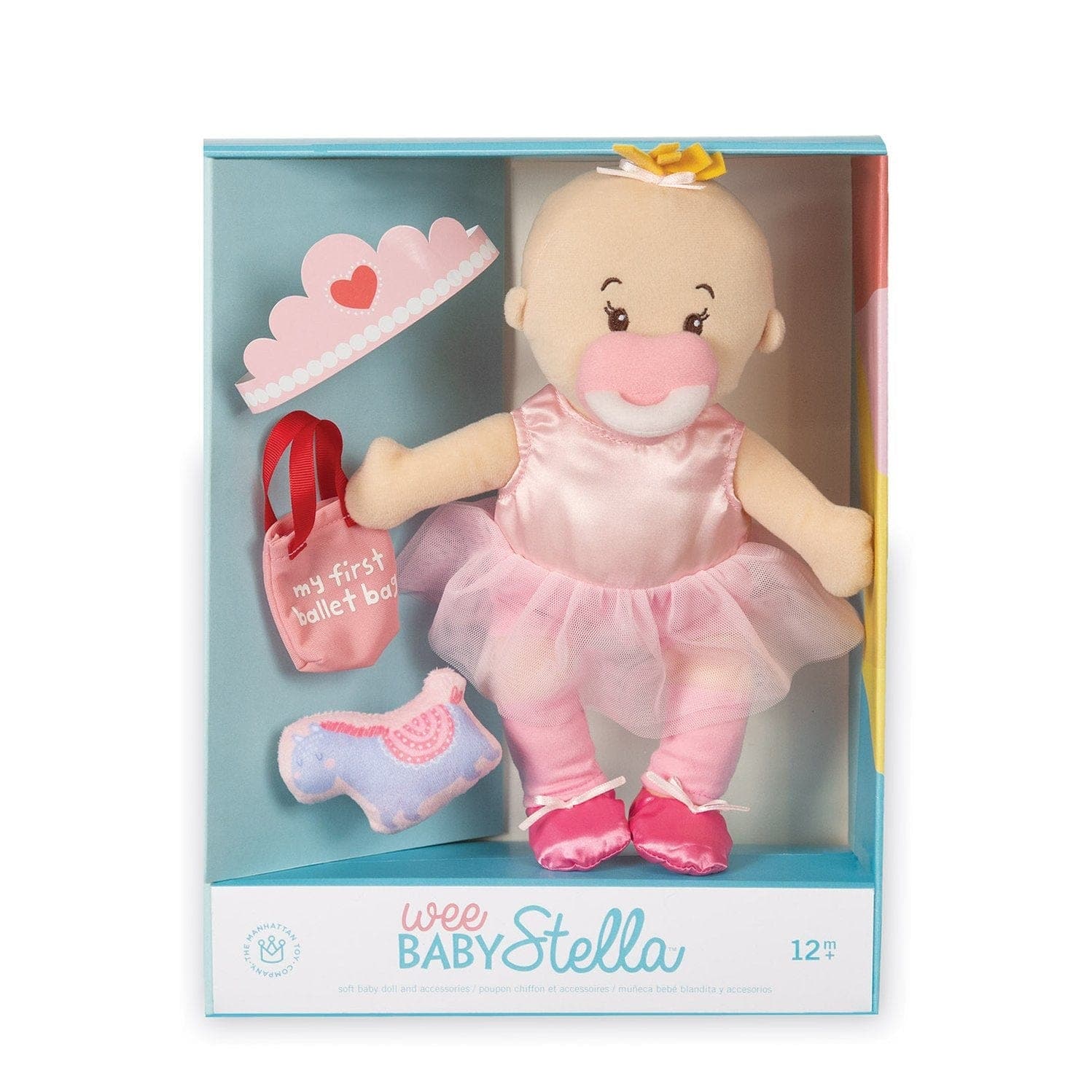Manhattan Toy-Wee Baby Stella Doll - Tiny Ballerina Set-156290-Legacy Toys
