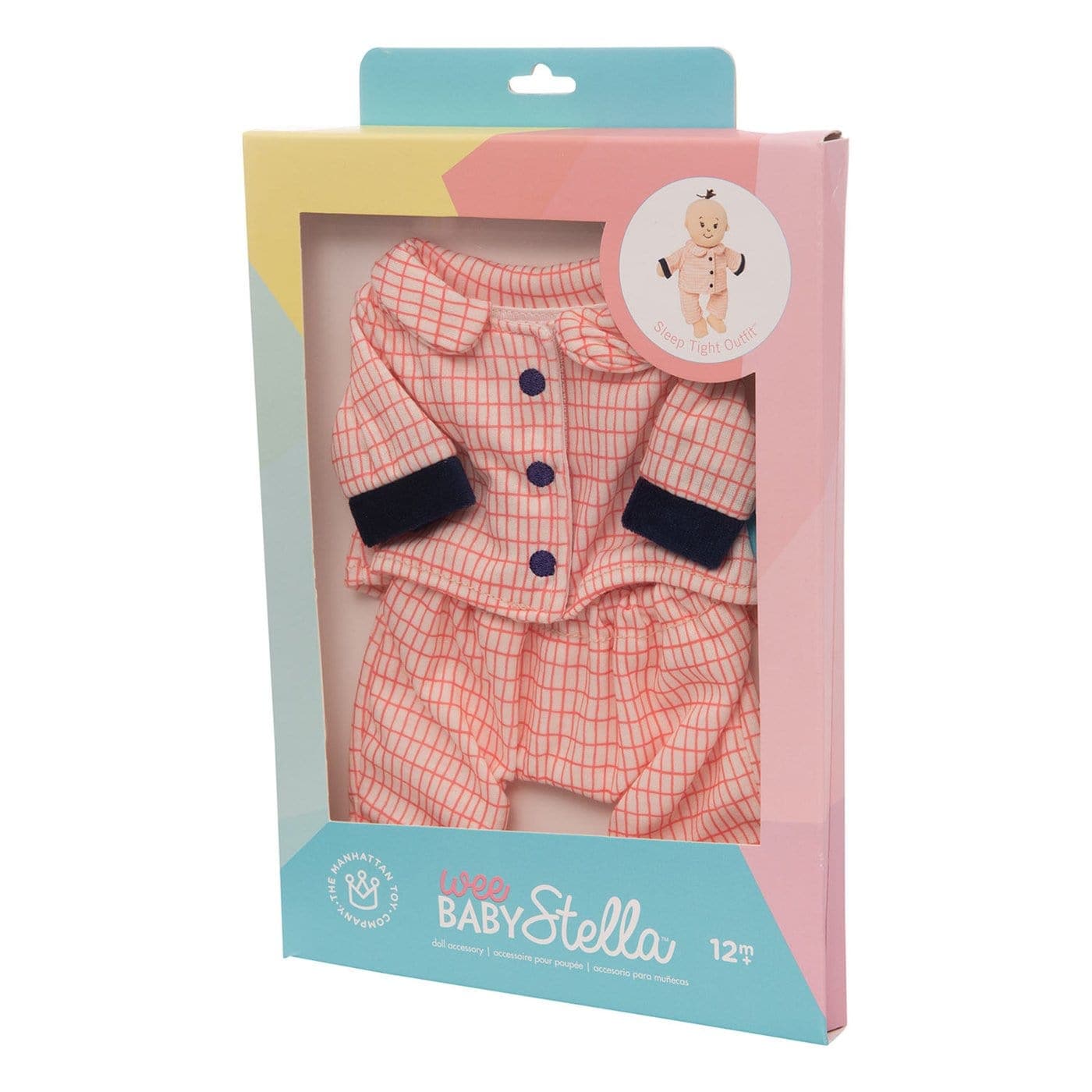Manhattan Toy-Wee Baby Stella Sleep Tight Outfit-159810-XS For Doll-Legacy Toys