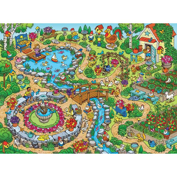 MasterPieces-101 Things to Spot - In the Garden - 101 Piece Puzzle-12005-Legacy Toys