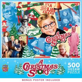 MasterPieces-A Christmas Story - 500 Piece Puzzle-32361-Legacy Toys