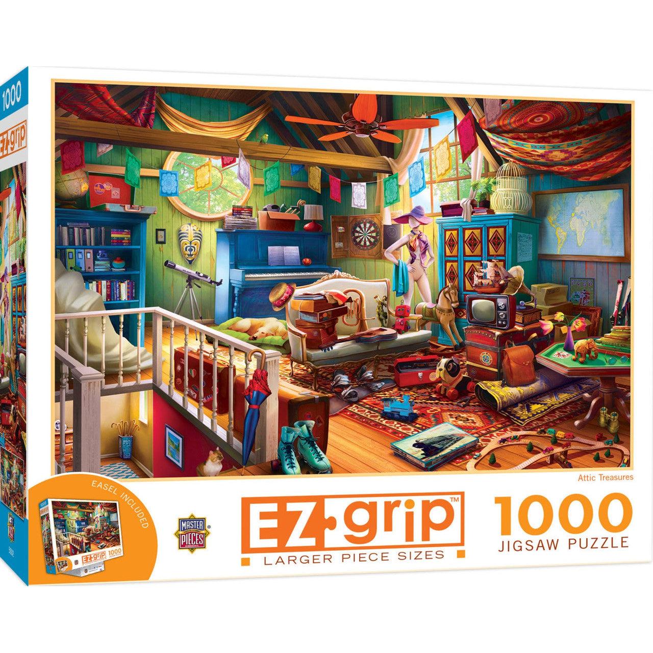 MasterPieces-Attic Treasures - 1000 Piece EZGrip Puzzle-71962-Legacy Toys