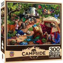 MasterPieces-Campside - Campsite Trouble - 300 Piece Puzzle-31997-Legacy Toys