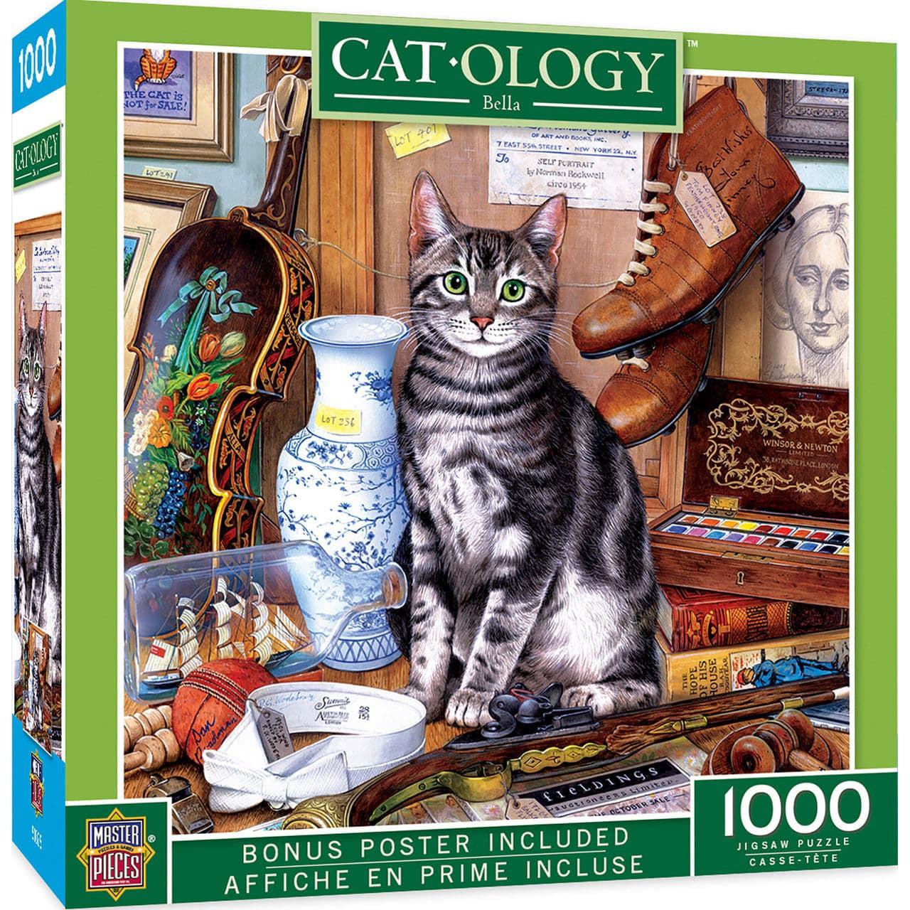 MasterPieces-Catology - Bella - 1000 Piece Puzzle-72210-Legacy Toys