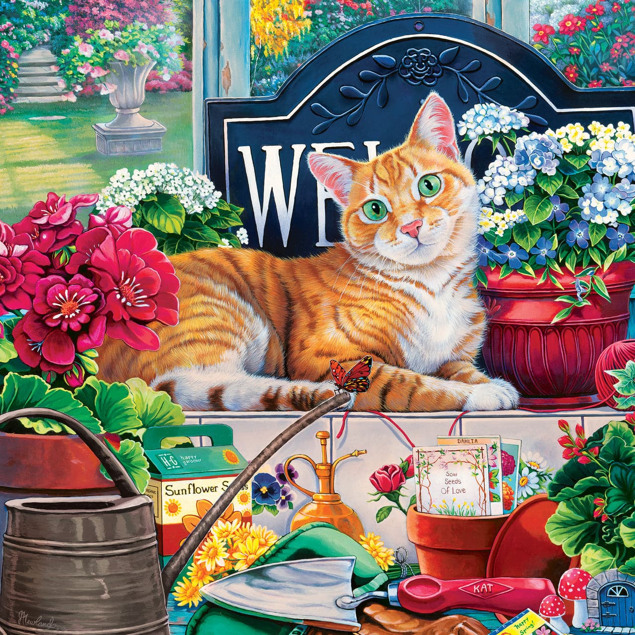 MasterPieces-Catology - Blossom - 1000 Piece Puzzle-71947-Legacy Toys