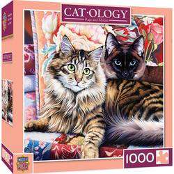 MasterPieces-Catology - Raja and Mulan - 1000 Piece Puzzle-71814-Legacy Toys