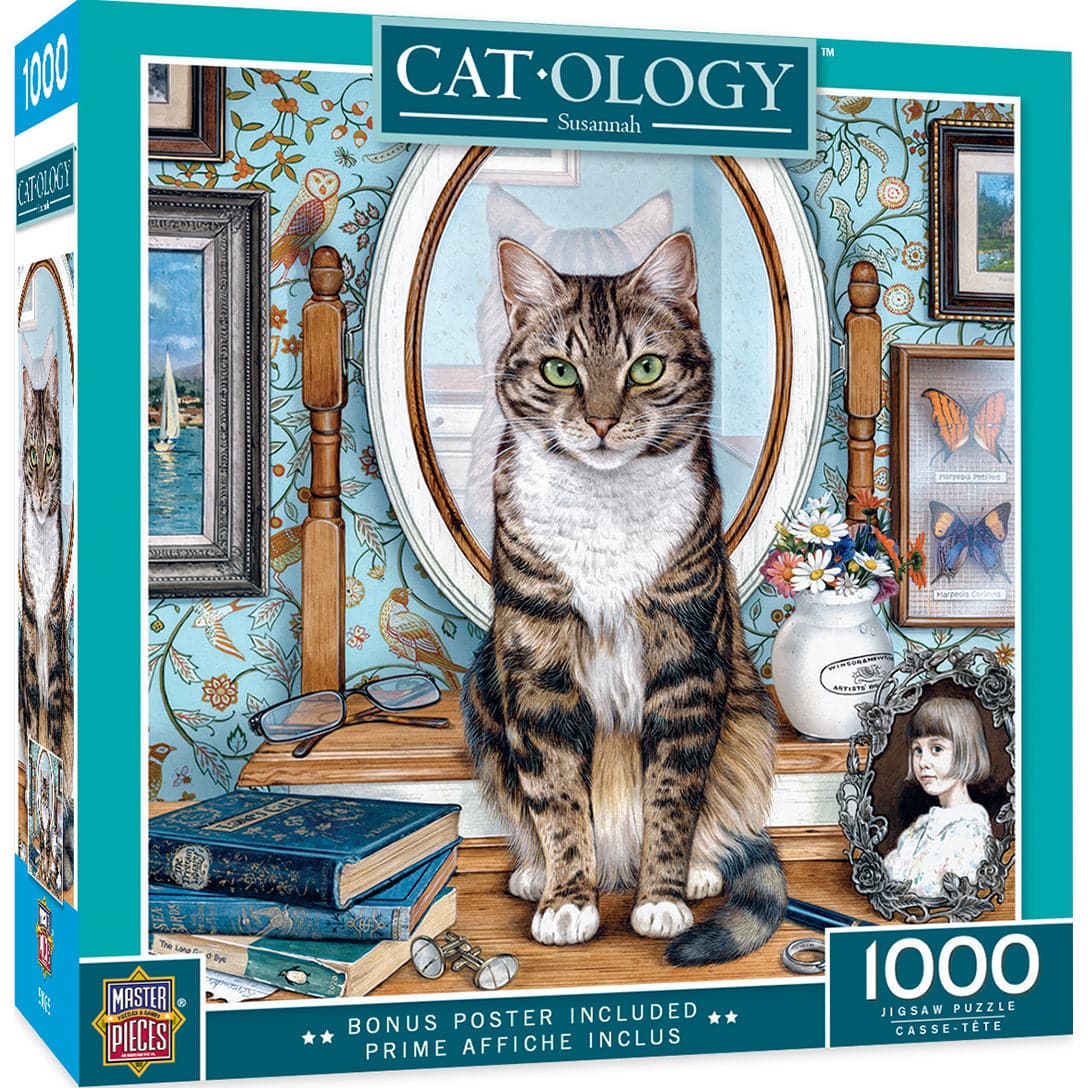MasterPieces-Catology - Savannah - 1000 Piece Puzzle-72173-Legacy Toys