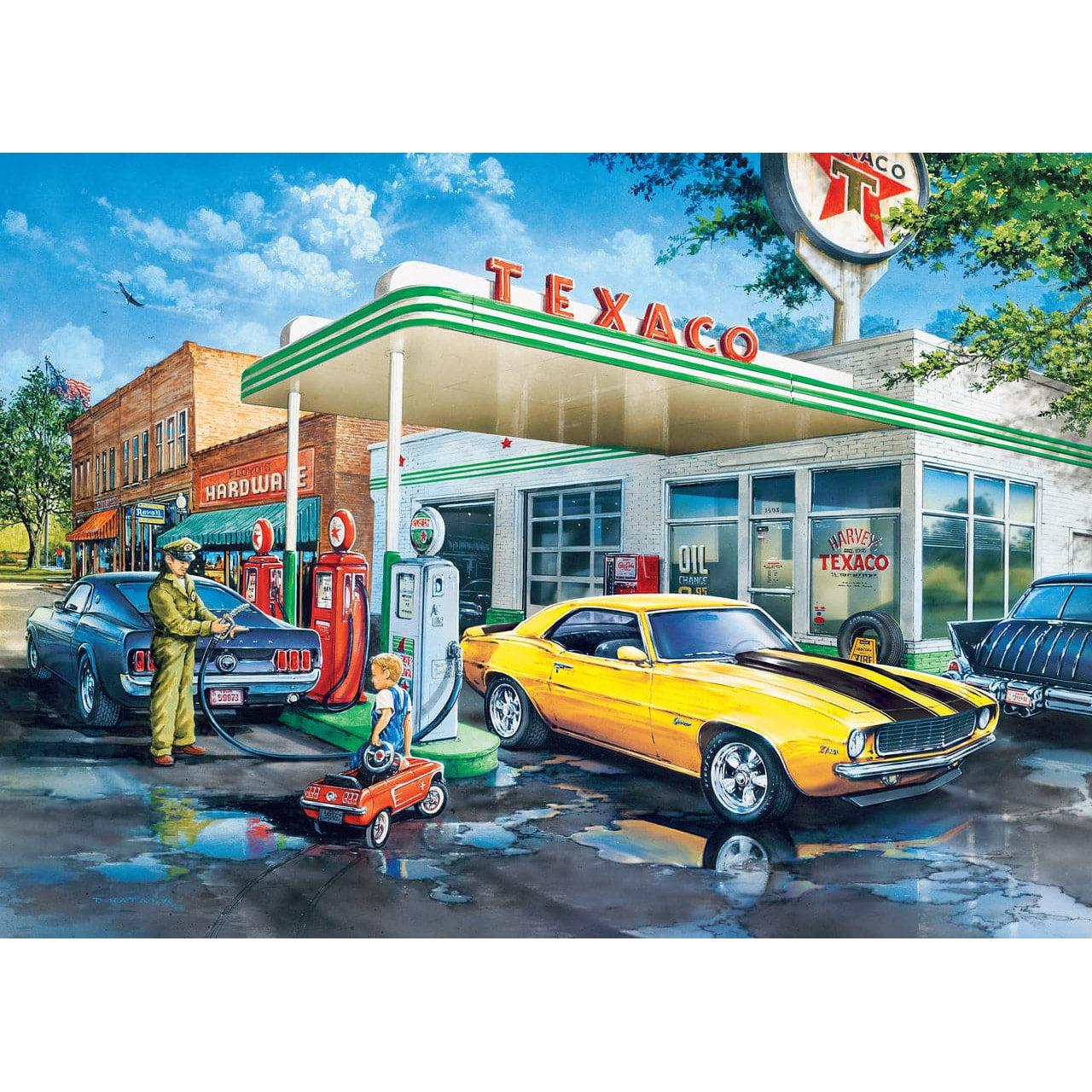 MasterPieces-Childhood Dreams - Pop's Quick Stop - 1000 Piece Puzzle-71646-Legacy Toys