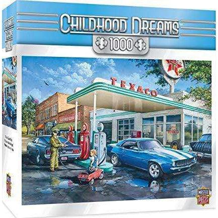 MasterPieces-Childhood Dreams - Pop's Quick Stop - 1000 Piece Puzzle-71646-Legacy Toys