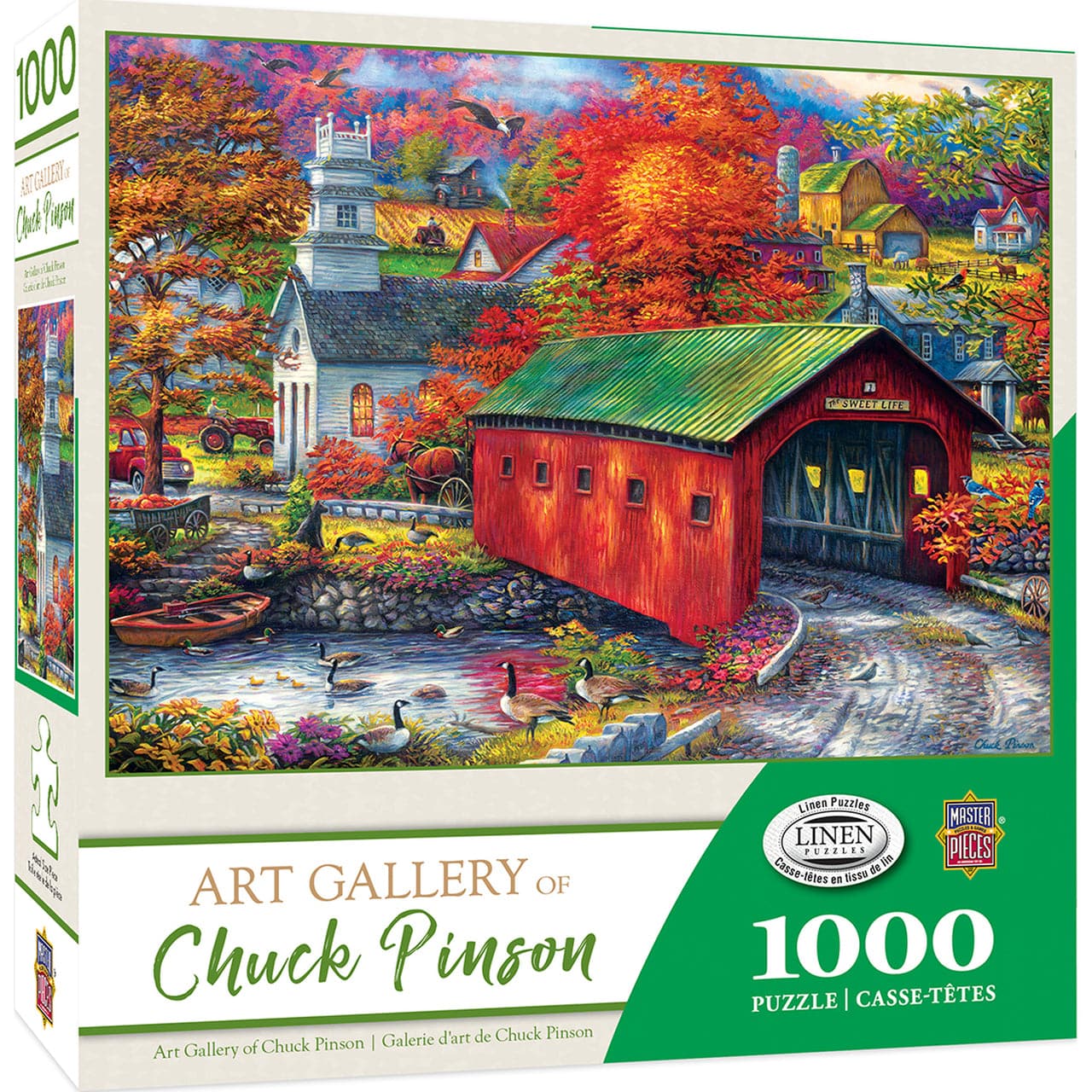 MasterPieces-Chuck Pinson Art Gallery - The Sweet Life - 1000 Piece Puzzle-71904-Legacy Toys