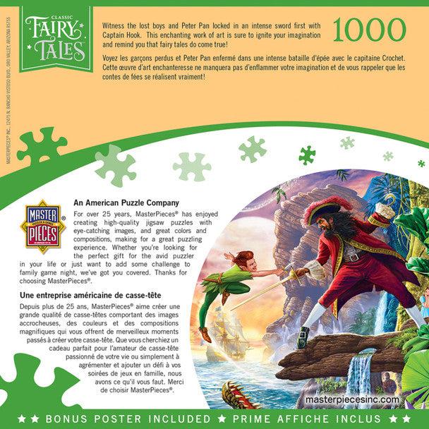 MasterPieces-Classic Fairy Tales - Peter Pan - 1000 Piece Puzzle-72018-Legacy Toys