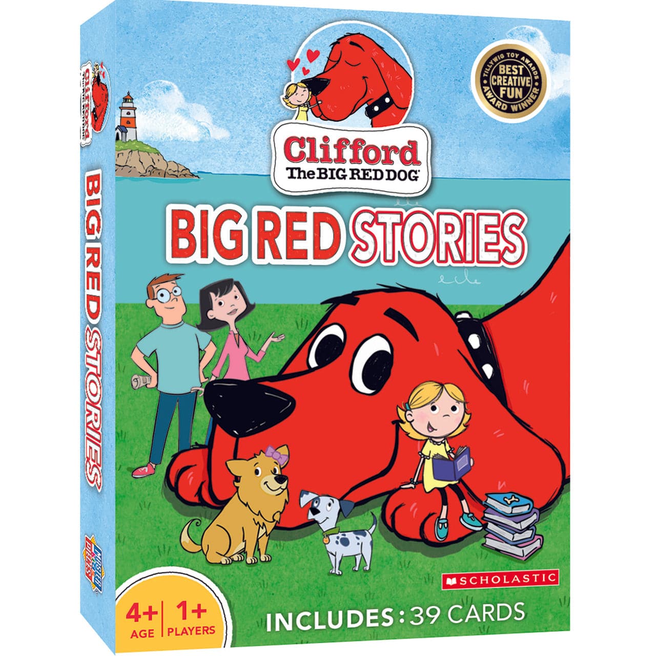 MasterPieces-Clifford Story Cards Game-42071-Legacy Toys