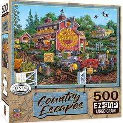 MasterPieces-Country Escapes - Antique Barn - 550 Piece Puzzle-31931-Legacy Toys