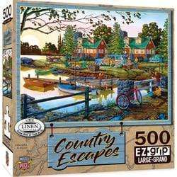 MasterPieces-Country Escapes - Away From It All - 550 Piece Puzzle-31933-Legacy Toys