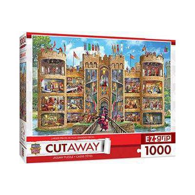 Masterpieces Cut Aways EZ - Medieval Castle 1000 Piece Puzzle