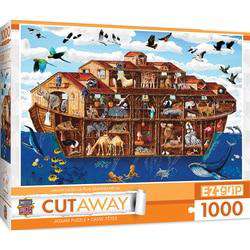 MasterPieces-Cutaways - Noah's Ark - 1000 Piece EZGrip Puzzle-71963-Legacy Toys